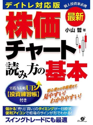cover image of 最新 デイトレ対応版 株価チャート読み方の基本